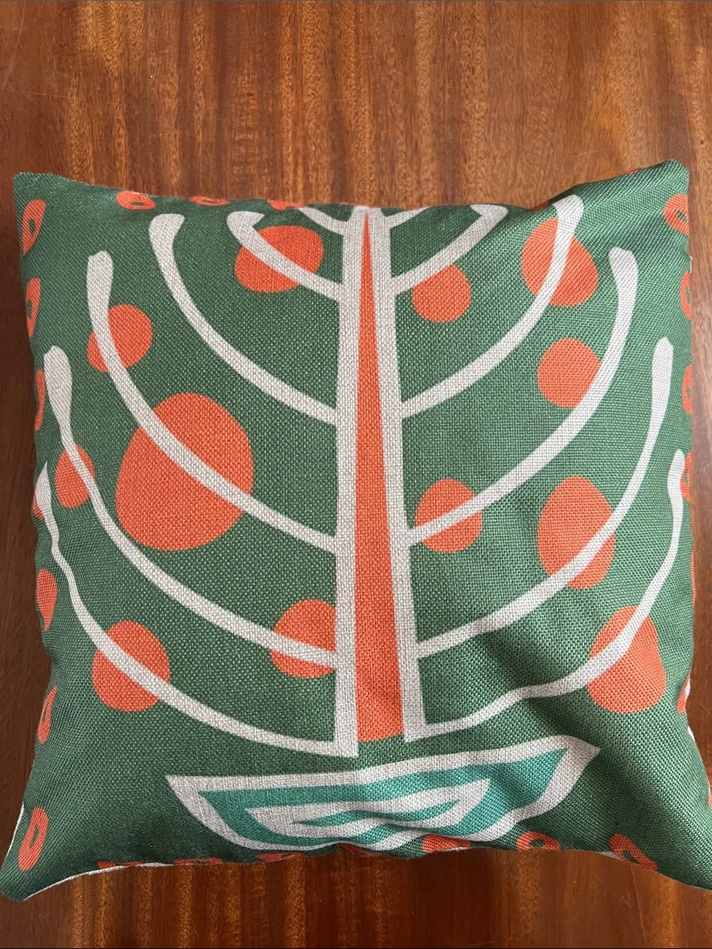 🌲Holiday Tree Decorative Throw Pillowcase - Green & Orange🌲